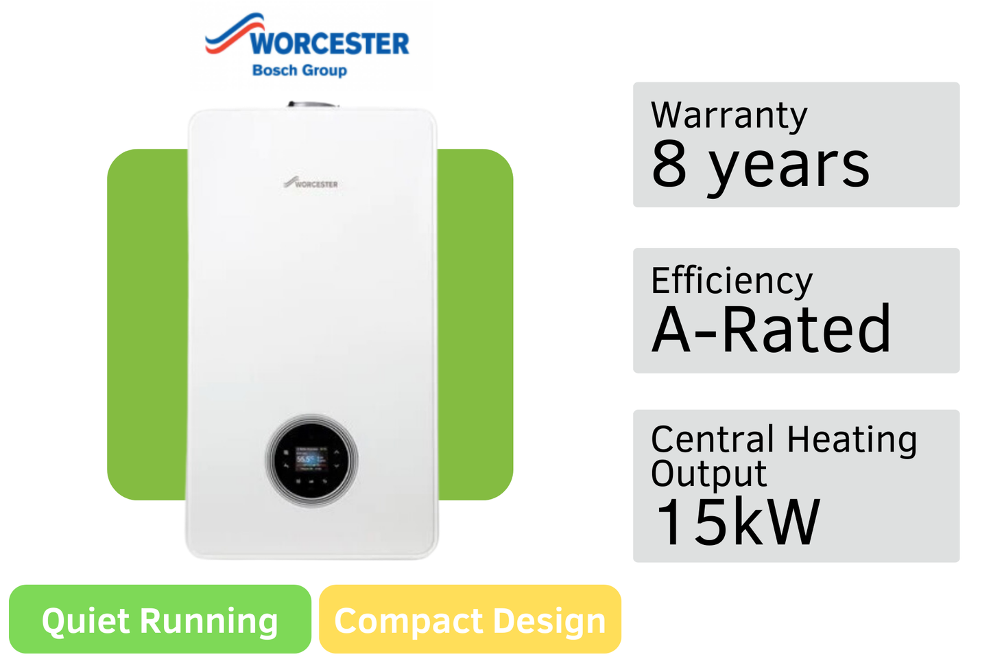 Worcester Bosch Greenstar 4000 15kW System